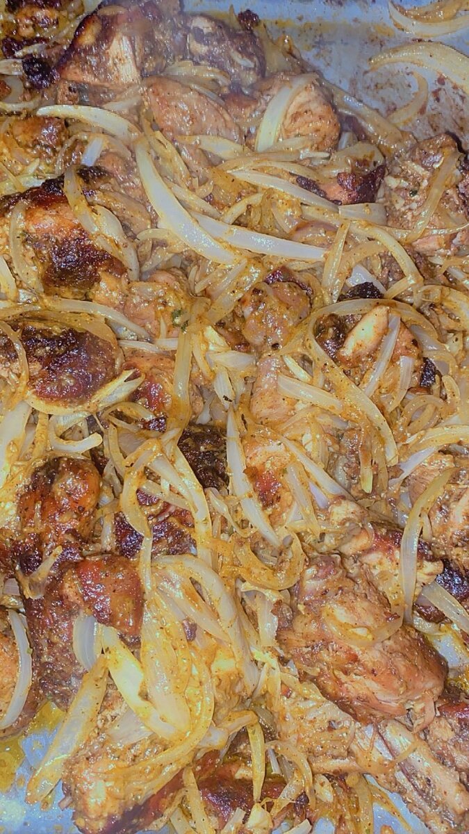 Poulet à la sauce verte