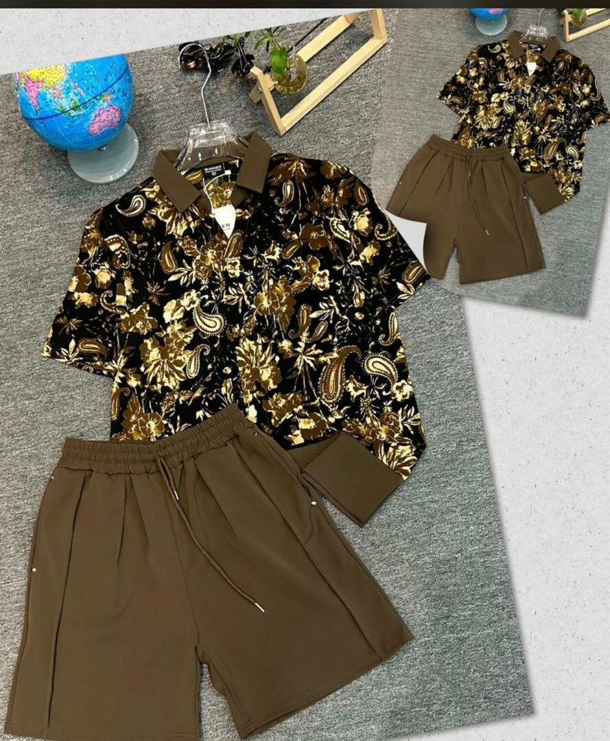 Ensemble Chemise et Short Homme