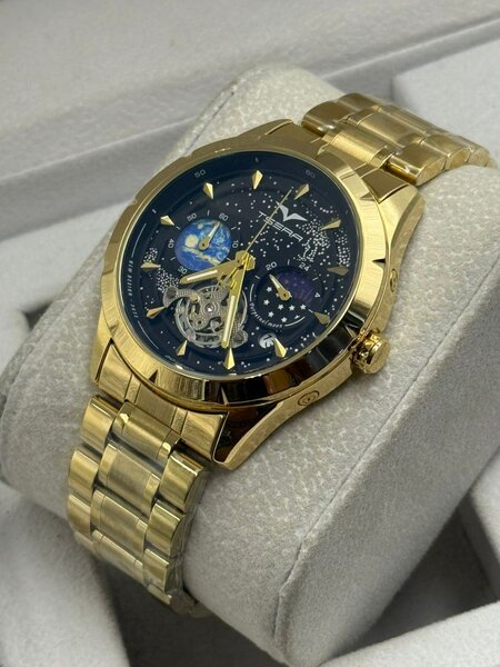 Montre homme mécanique or