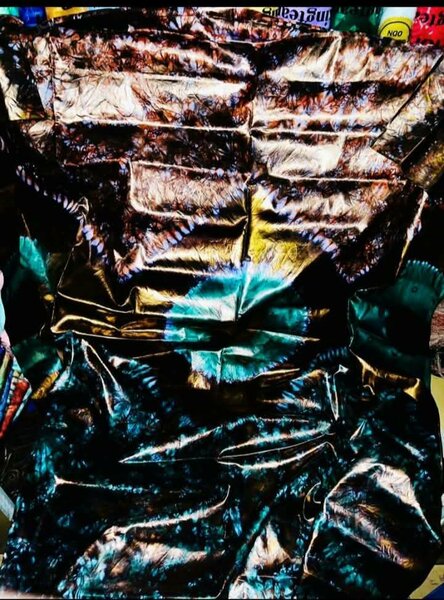 Tissu batik 3 mètres brillant