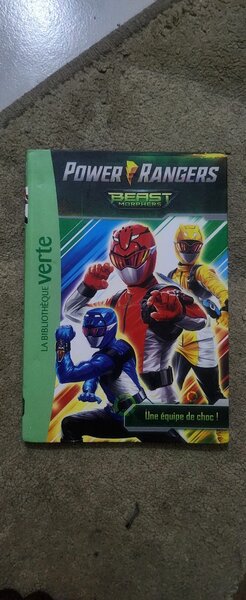 Livre Power Rangers Beast Morphers