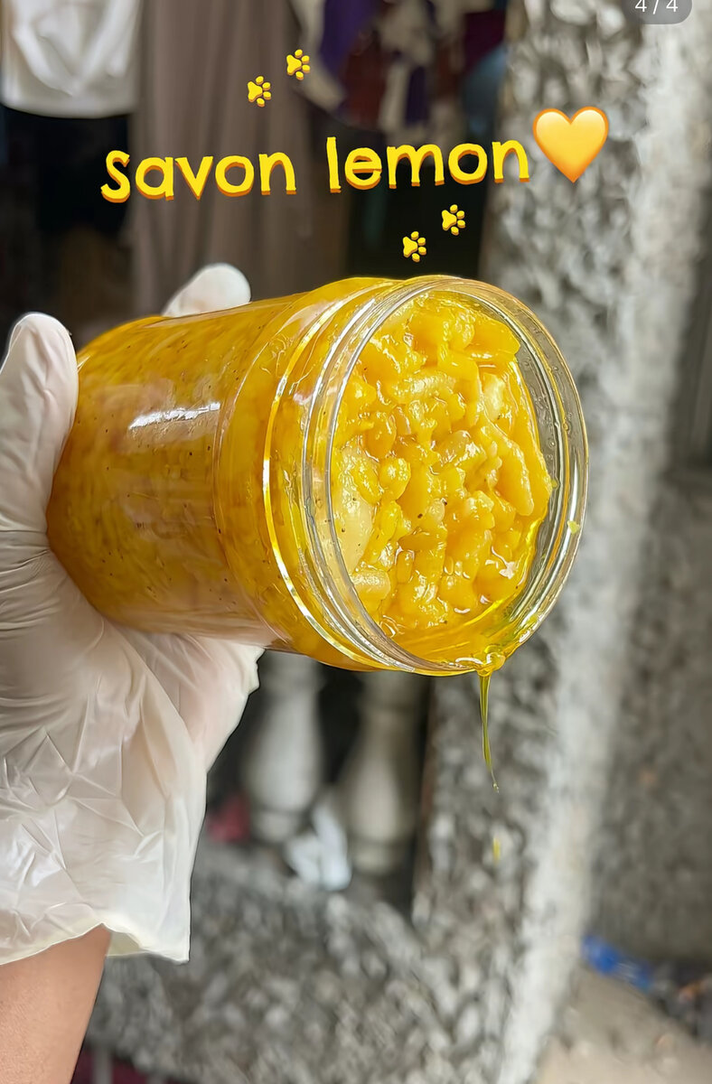 Savon citron exfoliant naturel