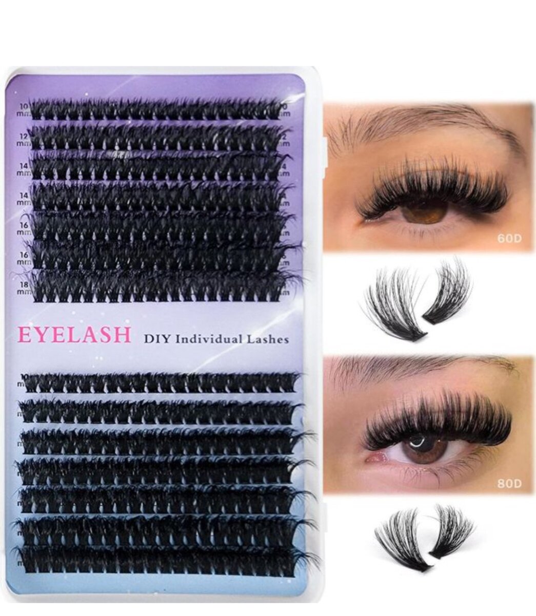 Cluster lashes 280pcs