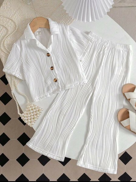 Pyjama en coton rayé confortable