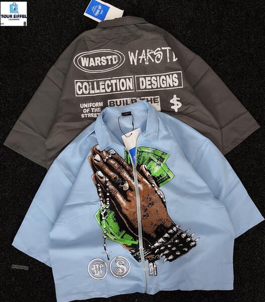 Veste streetwear unisexe style graphique