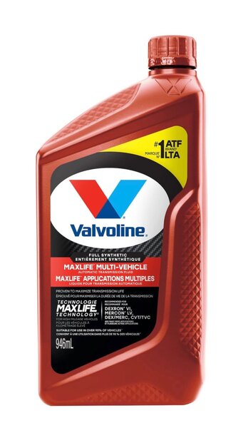 VALVOLINE Maxlife MULTI-VEHICLE (ATF) Imported from Canada