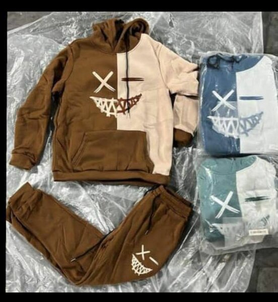 Ensemble Hoodie Coloré Graffiti