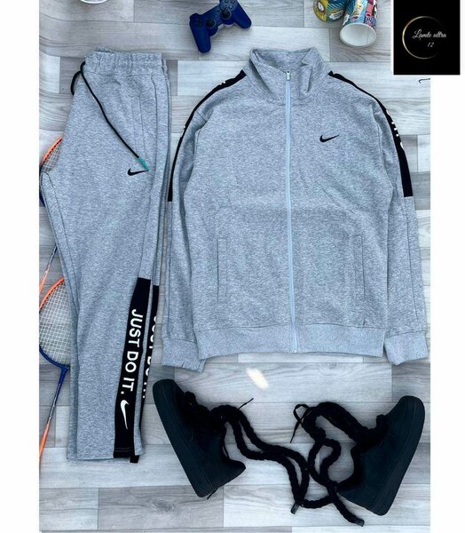 Survêtement gris Nike homme