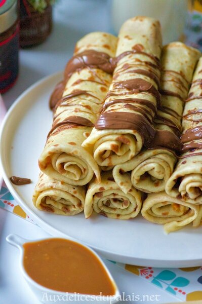 Crêpes Faites Maison Variées