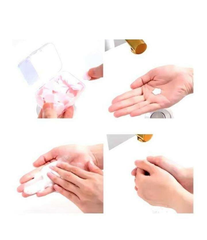 Papier savon de voyage parfumé