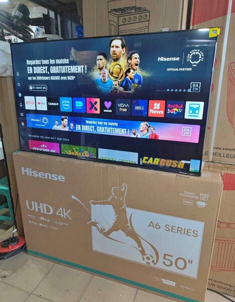 Télévision Hisense UHD 4K 50"