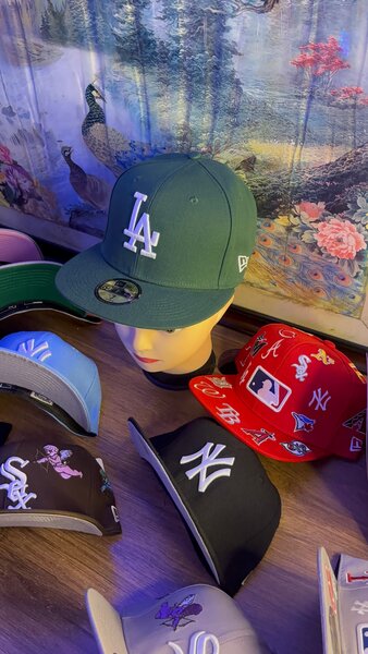 Casquette verte LA Dodgers