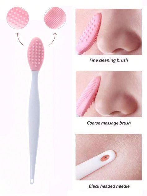 Brosse nettoyante silicone visage