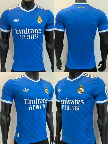 Maillot Real Madrid Bleu Adidas