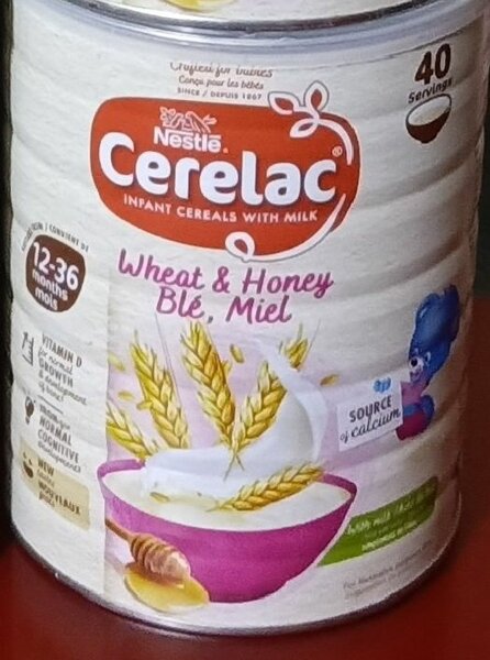 Cerelac 1kg miel,fruit, blé