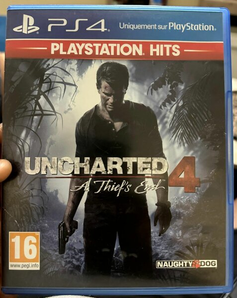 CD Uncharted 4 pour PS4