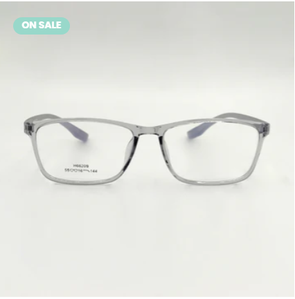 Rectangle Gray Fiber Side Unisex Frame