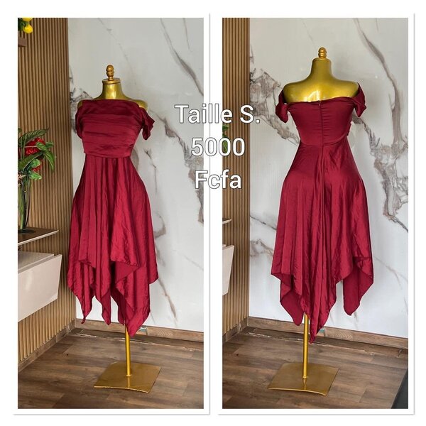 Robe longue pailletée élégante