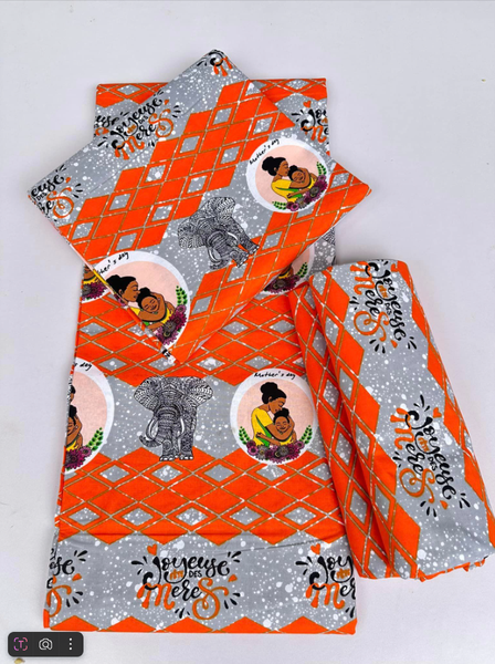 Tissu rouge à motif