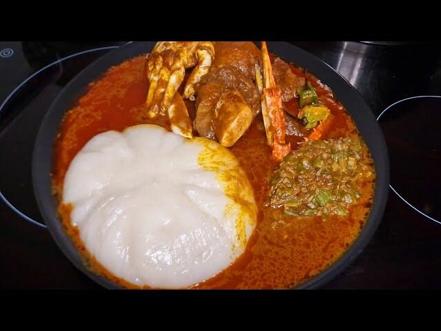 Plat Africain Akassa , placali