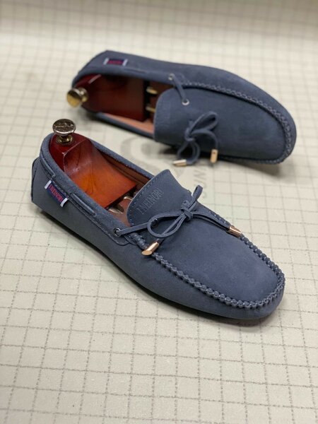 Mocassins en daim pour hommes
