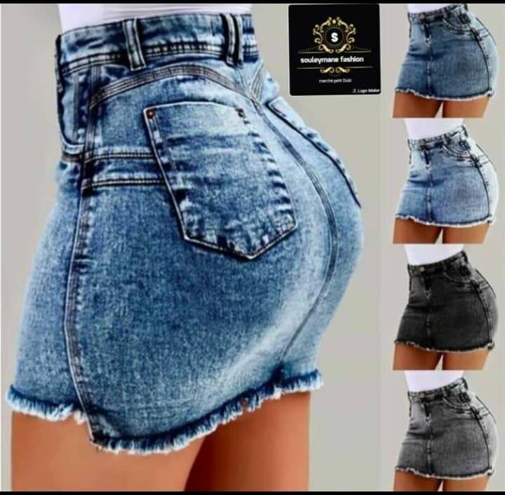 Shorts en jean décontractés