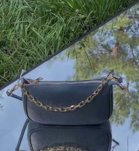 сумка серая