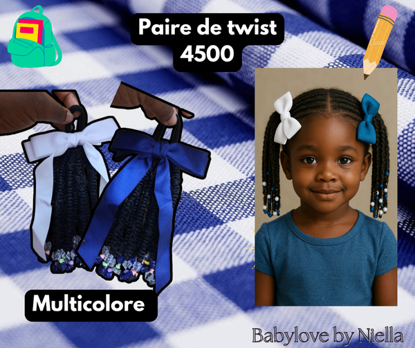 Paire de twist pour enfants