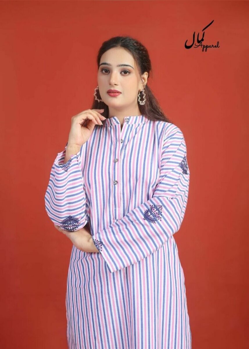 2 pieces stiched lawn