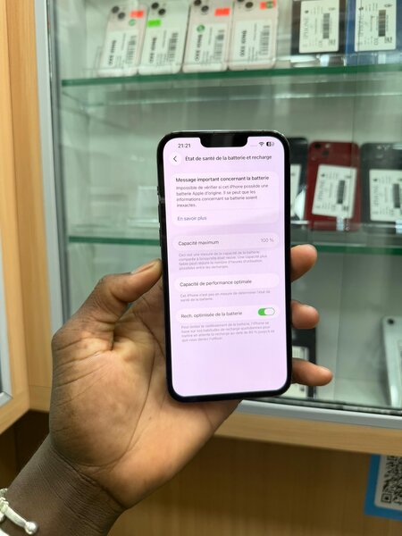 13 Pro Max 128Go  Batterie cha