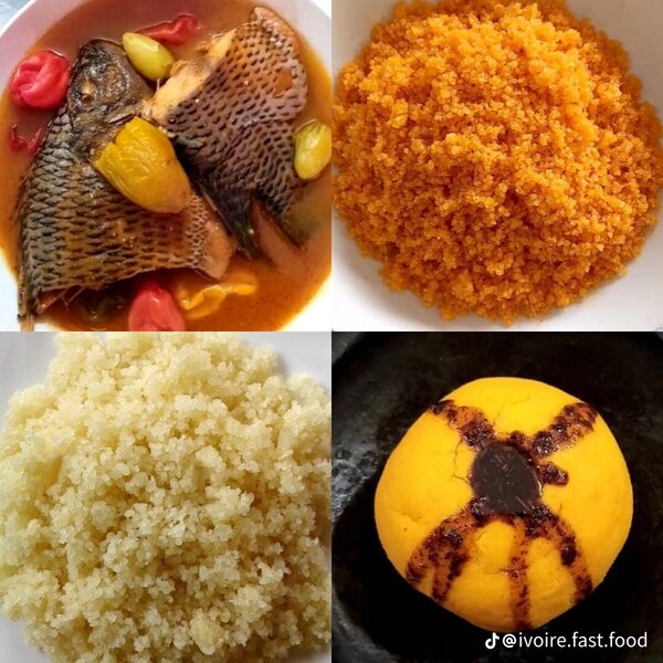 Delicious African Dishes Set