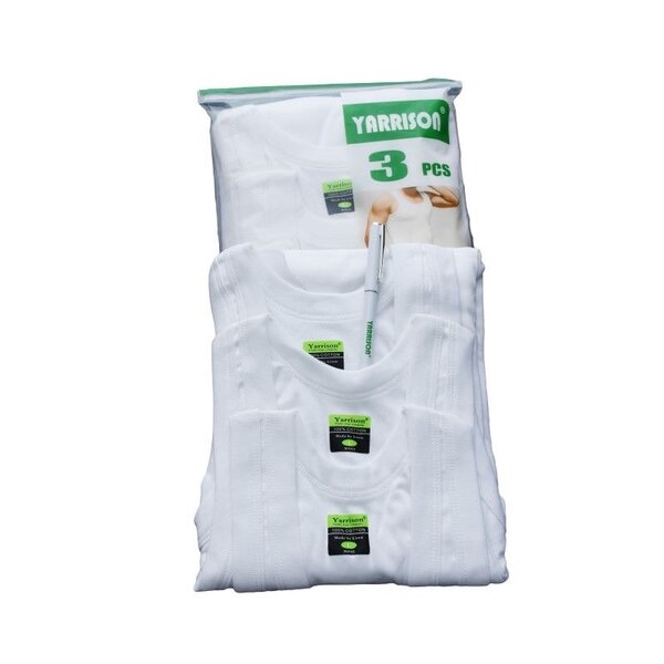 Lot de 3 T-shirts blancs