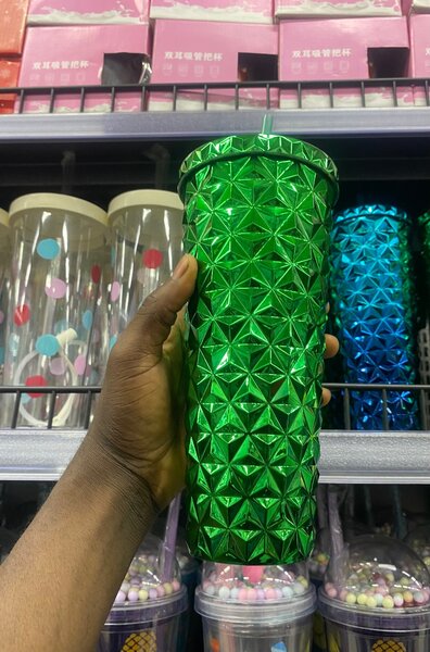 Gobelet à Paille Vert Design