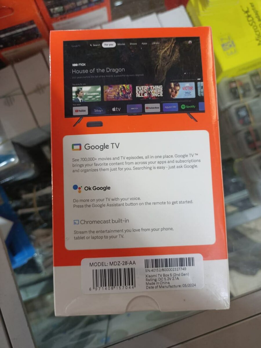 Xiaomi TV Box S UHD 4K