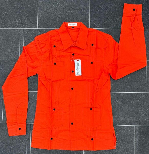 Chemise rouge élégante homme