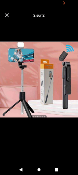 Trépied Selfie Stick Bluetooth