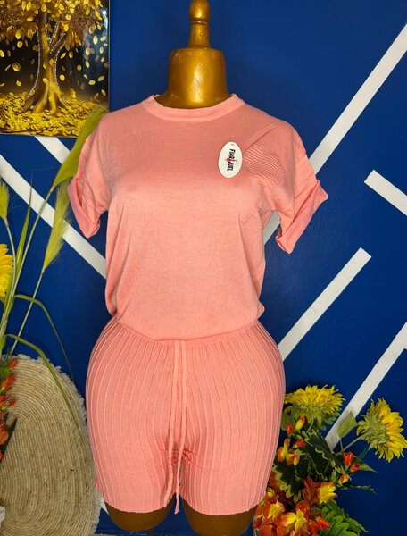 Ensemble décontracté femme été