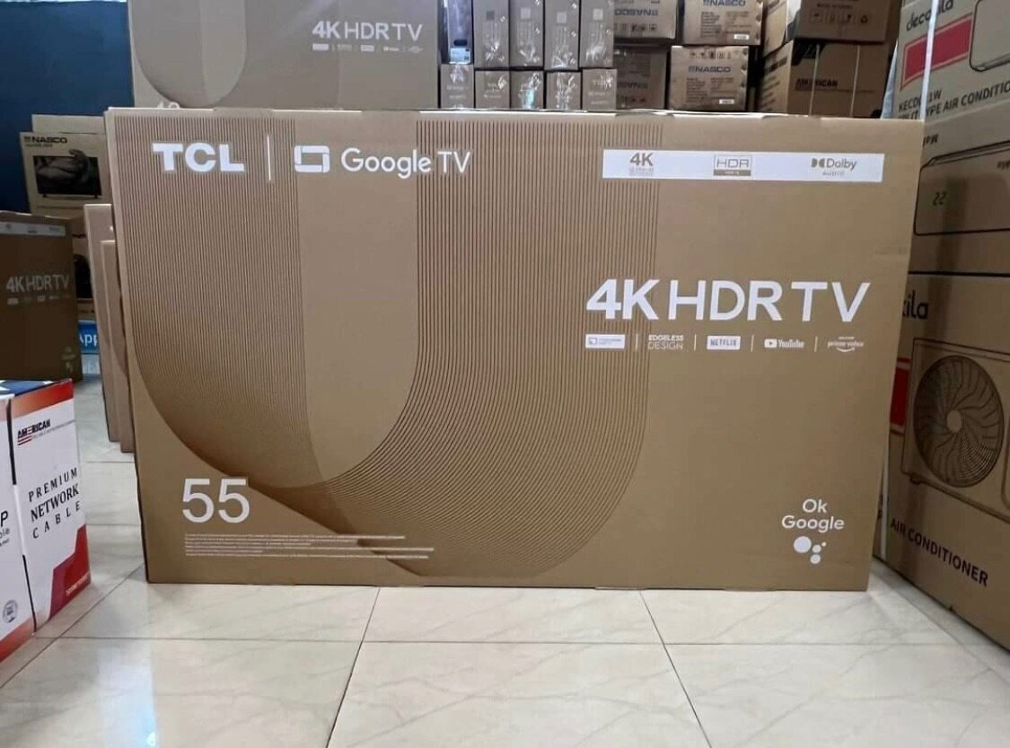 TCL 55inches television, smart