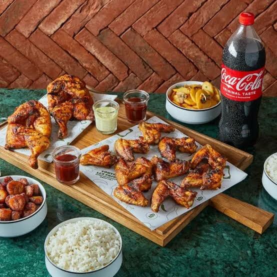 Menu Poulet Grillé Festif