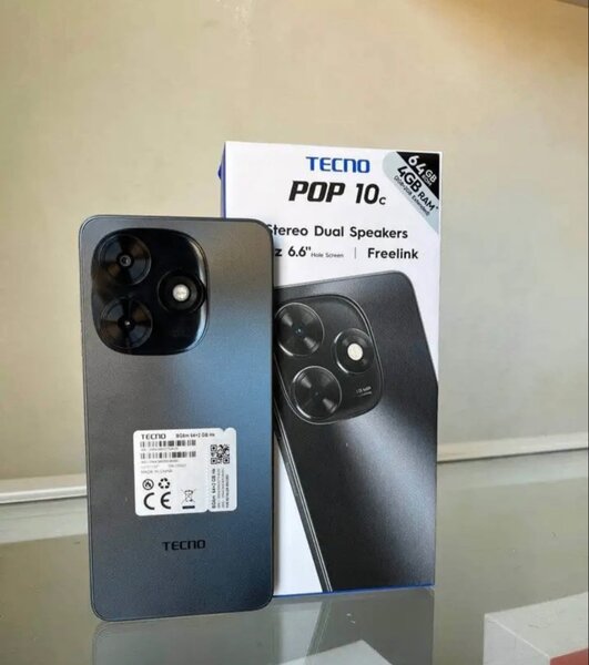 Tecno Pop 10C Smartphone 6.6"