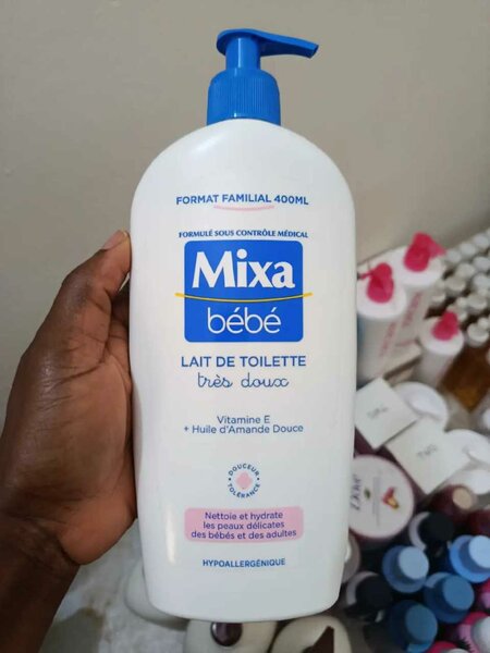 Lait de Toilette Mixa Bébé 400ml