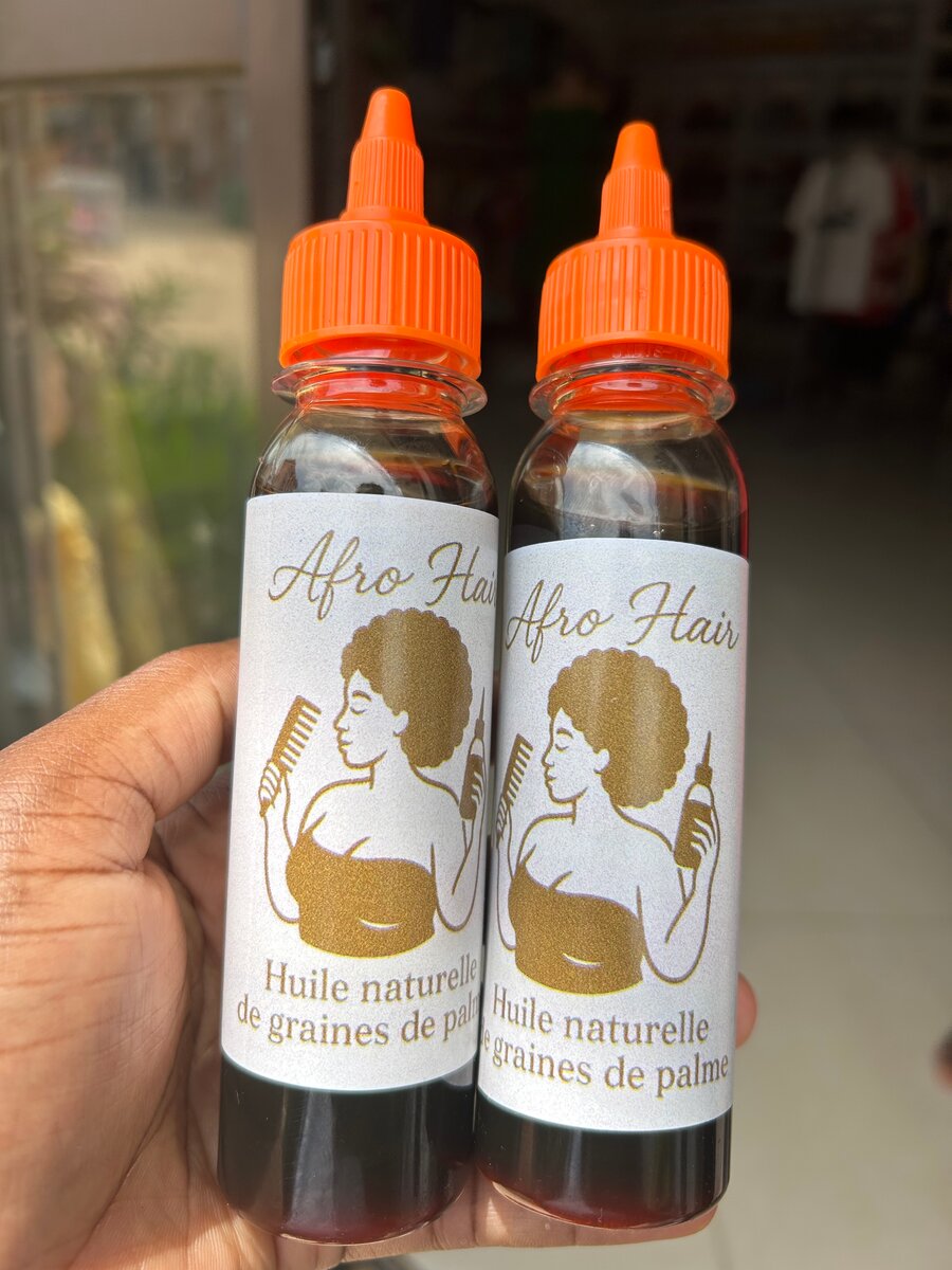Huile Naturelle Cheveux Afro