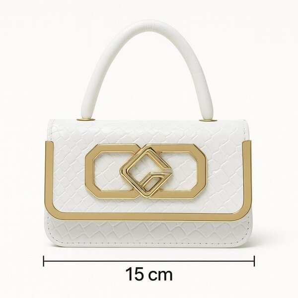 Sac à main blanc élégant