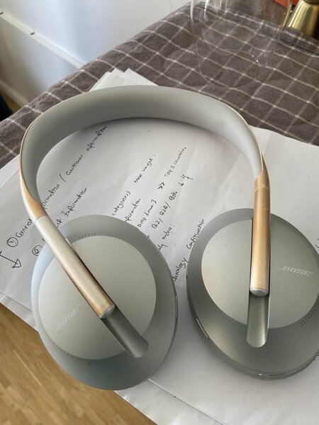 Bose noise cancellation headse