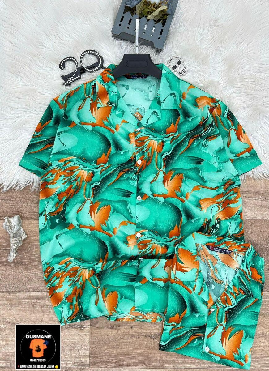 Chemisette et Short Imprimés