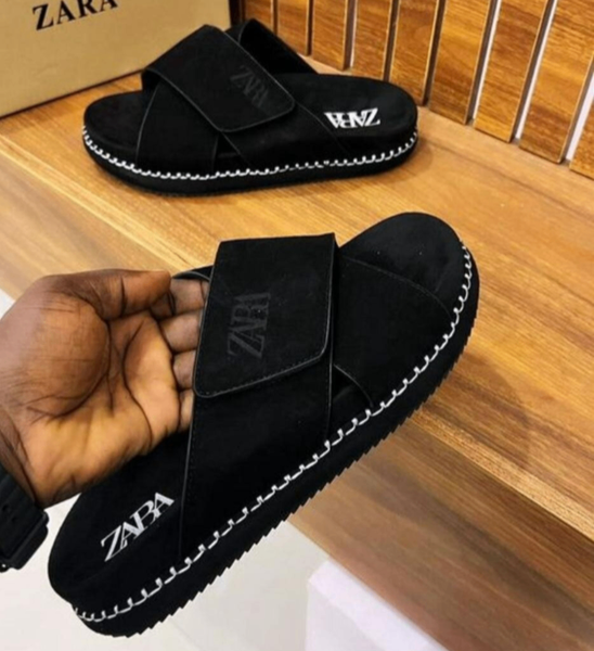 Sandales noires Zara homme