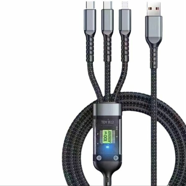 Câble de charge multiple 100W USB-C