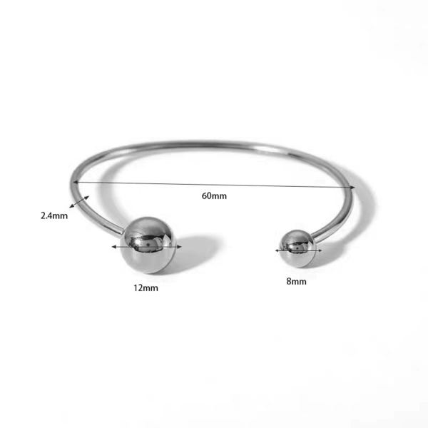 Flexible dainty bangles