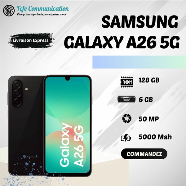 Samsung  A26 5G - 128GB - 6GB