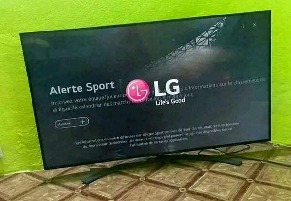 Téléviseur LG Smart TV 4K